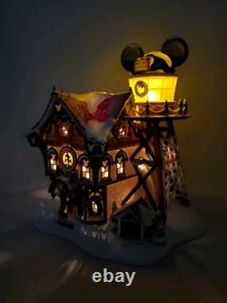 Dept 56 Disney North Pole Series Mickey's North Pole Holiday House 2003