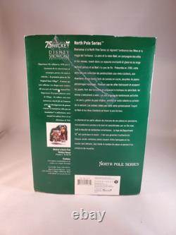 Dept 56 Disney North Pole Series Mickey's North Pole Holiday House 2003