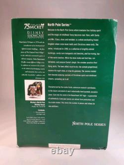 Dept 56 Disney North Pole Series Mickey's North Pole Holiday House 2003