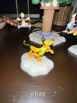 Dept 56 Disney North Pole Series Swinging Disney Fab Five 2004