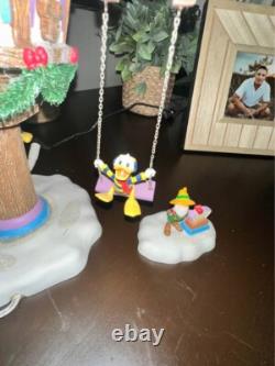 Dept 56 Disney North Pole Series Swinging Disney Fab Five 2004