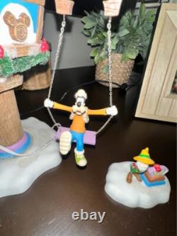 Dept 56 Disney North Pole Series Swinging Disney Fab Five 2004