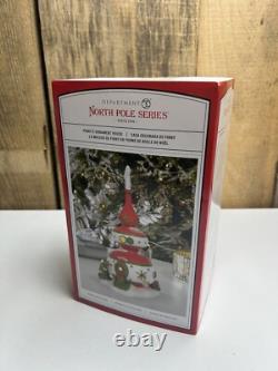 Dept 56 FINNY'S ORNAMENT HOUSE North Pole Village NEW #6009833