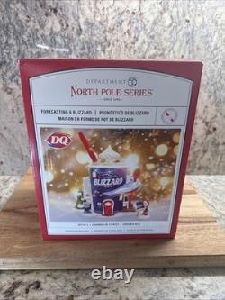 Dept 56 FORECASTING A BLIZZARD North Pole Village 6014532 BRAND NEW