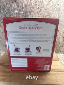 Dept 56 FORECASTING A BLIZZARD North Pole Village 6014532 BRAND NEW