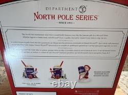 Dept 56 FORECASTING A BLIZZARD North Pole Village 6014532 BRAND NEW
