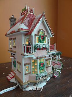Dept 56 Frosty Pine Outfitter Barbie Boutique Cloth Store Christmas Village Lot