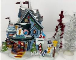 Dept 56- Frosty's Christmas Weather Station 6-piece Holiday Set #56787-new