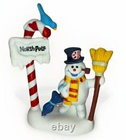 Dept 56- Frosty's Christmas Weather Station 6-piece Holiday Set #56787-new