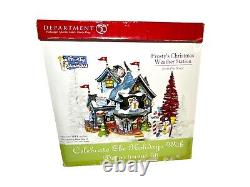 Dept 56 Frosty's Christmas Weather Station+Access'05 North Pole Series-Retired