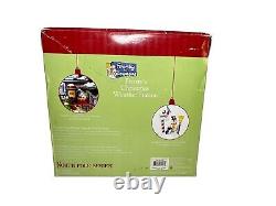 Dept 56 Frosty's Christmas Weather Station+Access'05 North Pole Series-Retired