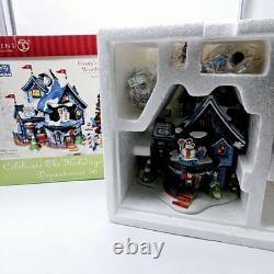 Dept 56 Frosty's Christmas Weather Station North Pole Series Complete In Box