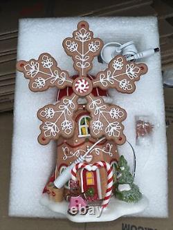 Dept 56 GINGERBREAD COOKIE MILL North Pole Village 6007610