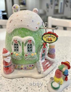 Dept 56 GUMDROP SHOP 4020950 North Pole Santa's Sweet Shop WithAccessory! RARE