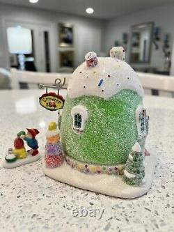 Dept 56 GUMDROP SHOP 4020950 North Pole Santa's Sweet Shop WithAccessory! RARE