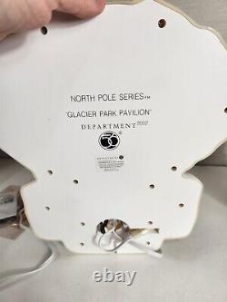 Dept 56 Glacier Park Pavilion North Pole Series Christmas Works Complete Video