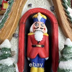 Dept 56 Hand Carved Nutcracker Factory Shop North Pole Christmas Village (B-2L)