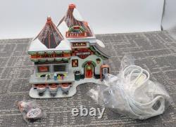 Dept 56 Harley Davidson Pump & Go Diner 4035574 North Pole Series READ