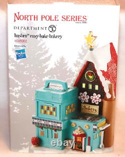 Dept 56 Hasbro Easy-bake Bakery North Pole Village Christmas 4049202