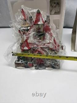 Dept 56 Heritage Village North Pole Series #56391 Route 1 Mr Mrs Clause Xmas JD