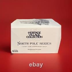 Dept 56 Heritage Village North Pole Series Candy Cane Lane Set #56390 NIB