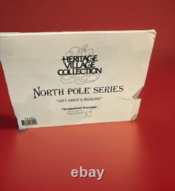 Dept 56 Heritage Village North Pole Series Candy Cane Lane Set #56390 NIB