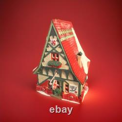 Dept 56 Heritage Village North Pole Series Candy Cane Lane Set #56390 NIB