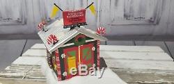 Dept 56 Holiday Xmas Village North Pole Maintenance Snow Plow RARE 57203 acces