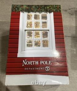 Dept 56 Home For The Holidays Gift Set 4059382 North Pole Village Christmas New