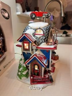 Dept 56 Hot Wheels Custom Car Shop #56.56784 NEW MOTOR INSTALLED NORTH POLE 2