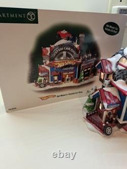 Dept 56 Hot Wheels Custom Car Shop #56.56784 NEW MOTOR INSTALLED NORTH POLE 2