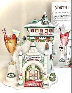 Dept 56 ICE BREAKERS LOUNGE North Pole Series 808924 EUC