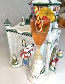 Dept 56 ICE BREAKERS LOUNGE North Pole Series 808924 EUC