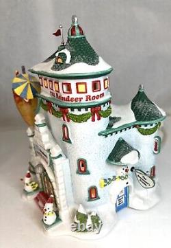 Dept 56 ICE BREAKERS LOUNGE North Pole Series 808924 EUC