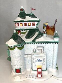 Dept 56 ICE BREAKERS LOUNGE North Pole Series 808924 EUC