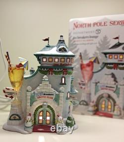 Dept 56 Ice Breakers Lounge #808924 North Pole Series EUC (COMPLETE SET)