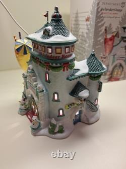 Dept 56 Ice Breakers Lounge #808924 North Pole Series EUC (COMPLETE SET)