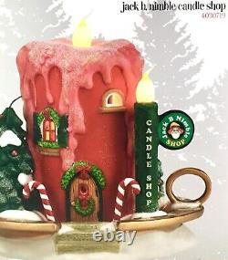 Dept 56 JACK B. NIMBLE CANDLE SHOP 4030719 North Pole DEPARTMENT D56 New