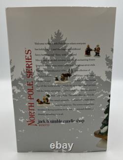 Dept 56 Jack B Nimble Candle Shop 4030719 North Pole Series Rare