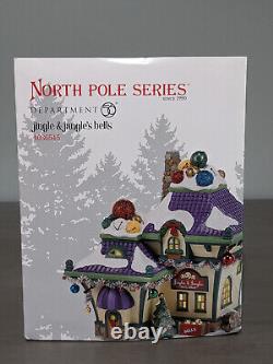 Dept. 56 Jingle & Jangle's Bells North Pole Series #4036545 Complete Works