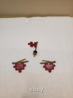 Dept 56 Jolly's Jigsaw Puzzle Workshop #799916 & A Puzzling Sign NORTH POLE VLG