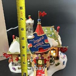 Dept 56 Jollys Jigsaw Puzzle Workshop #799916 North Pole Series Christmas House