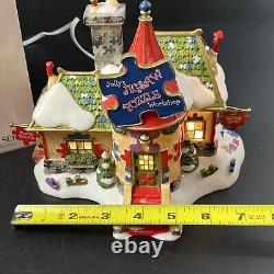 Dept 56 Jollys Jigsaw Puzzle Workshop #799916 North Pole Series Christmas House