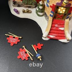 Dept 56 Jollys Jigsaw Puzzle Workshop #799916 North Pole Series Christmas House