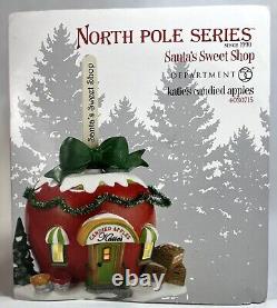 Dept. 56 Katie's Candied Apples? North Pole Series 4030715 NEW