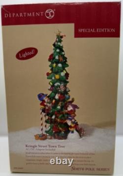 Dept 56- Kringle Street Town Tree North Pole Series #56847 Special Edition