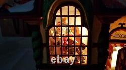 Dept 56 LOT SANTA'S VISITING CENTER North Pole Gate Elves Bench Trees 10 Items