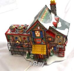 Dept 56 Lego Building Creation Station North Pole Series 56.56735 Village