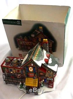 Dept 56 Lego Building Creation Station North Pole Series 56.56735 Village