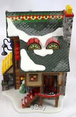 Dept 56 Lego Building Creation Station North Pole Series 56.56735 Village